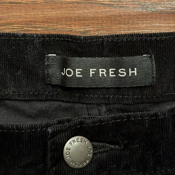 Joe Fresh Black Corduroy Jeans Size 29 (8) - Picture 2 of 4